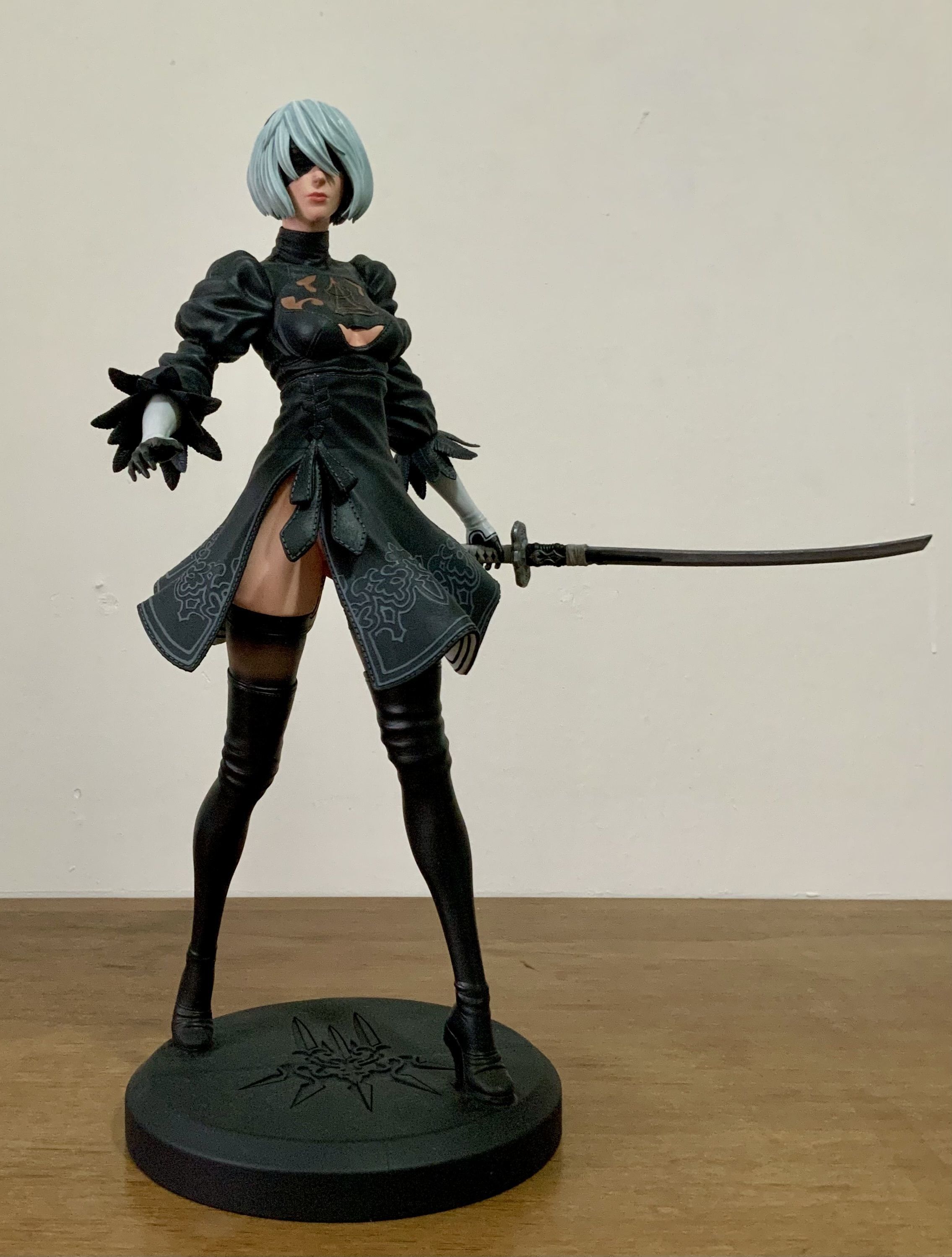 2B-YoRHa No2 Type B-NieR Automata-Garage Kit for 3D Printing 3D print model_3