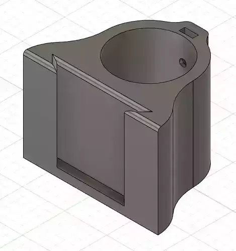 VESA 75 AND 100 MONITOR MOUNT FOR IKEA TABLE-LEGS 3D print model