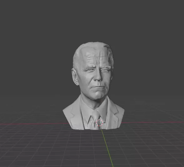 Joe Biden 3D print model_1