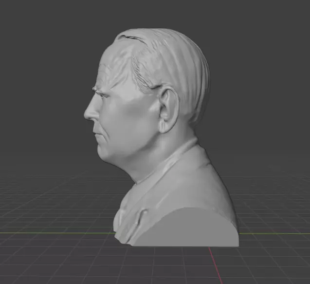 Joe Biden 3D print model_4