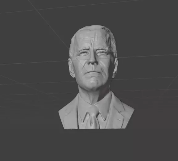 Joe Biden 3D print model_20