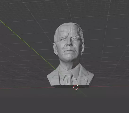 Joe Biden 3D print model_9