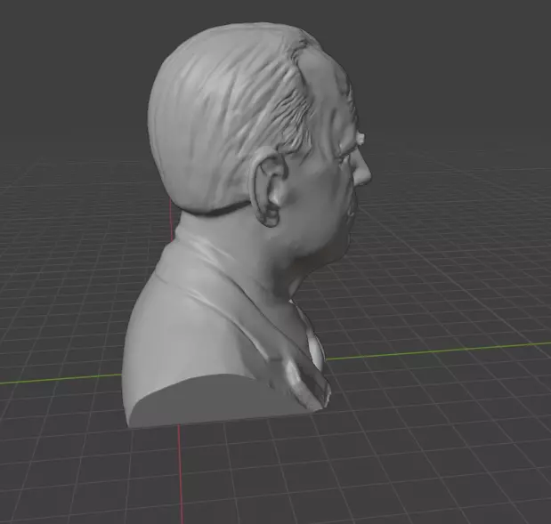 Joe Biden 3D print model_8