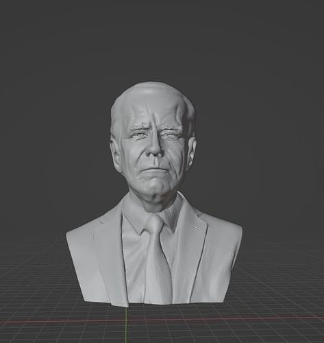 Joe Biden 3D print model