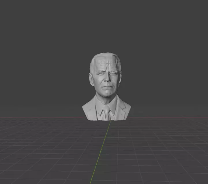 Joe Biden 3D print model_0