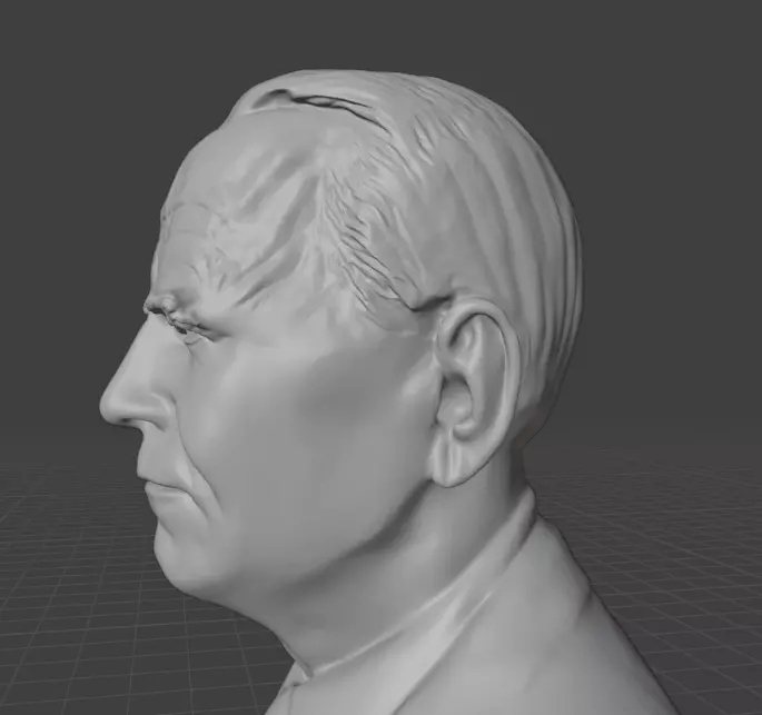 Joe Biden 3D print model_15