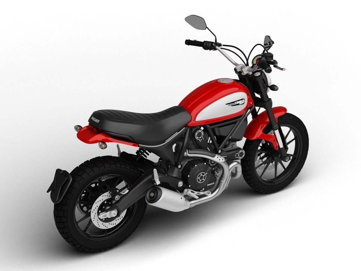 Ducati Scrambler Icon 2016 3D model_4