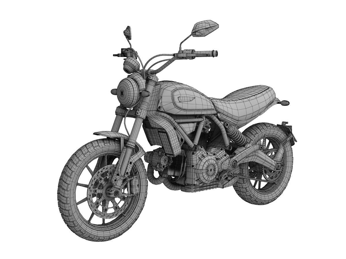 Ducati Scrambler Icon 2016 3D model_15