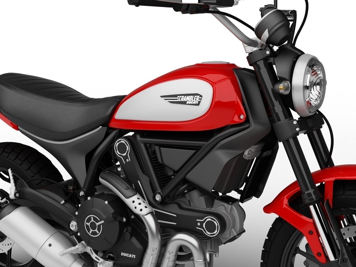 Ducati Scrambler Icon 2016 3D model_1