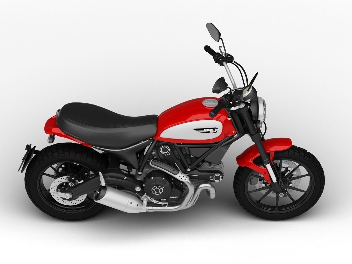 Ducati Scrambler Icon 2016 3D model_2