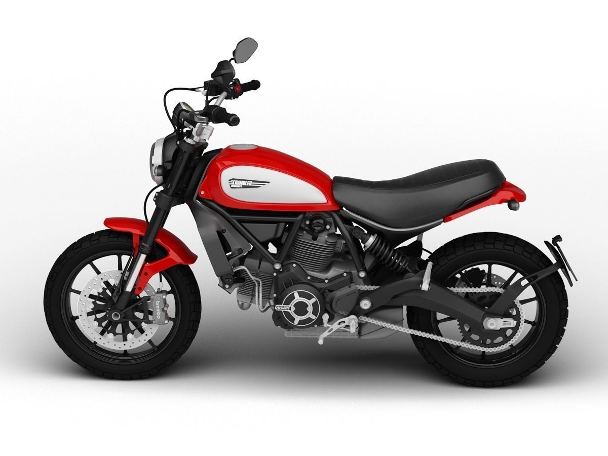 Ducati Scrambler Icon 2016 3D model_6