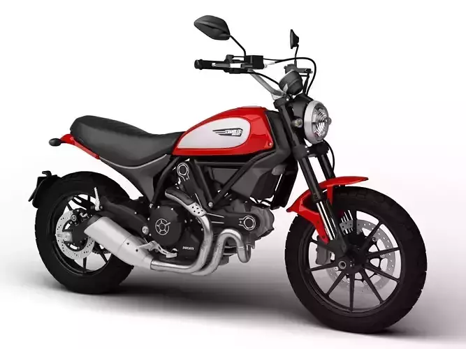 Ducati Scrambler Icon 2016 3D model