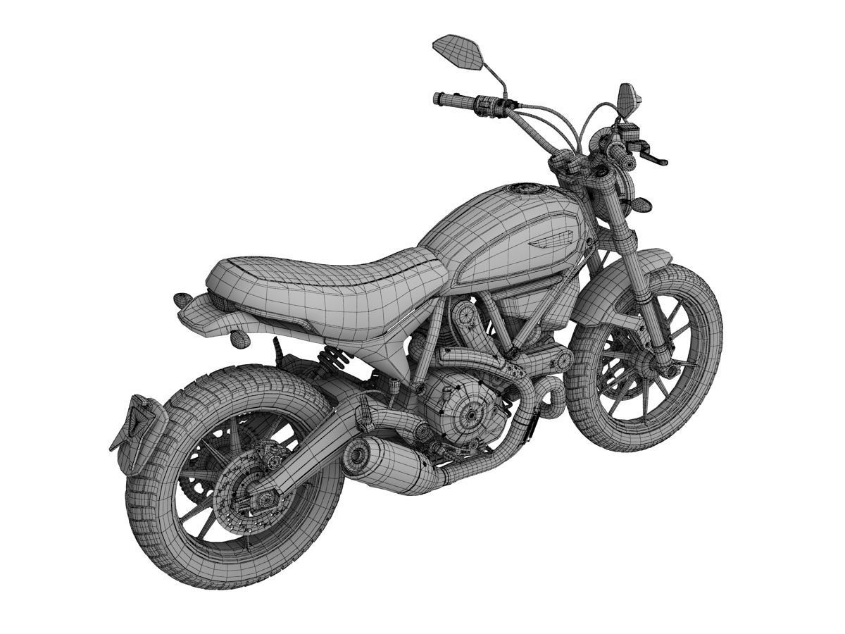 Ducati Scrambler Icon 2016 3D model_16