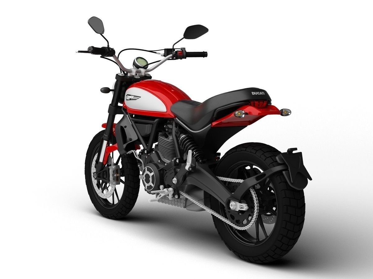 Ducati Scrambler Icon 2016 3D model_3