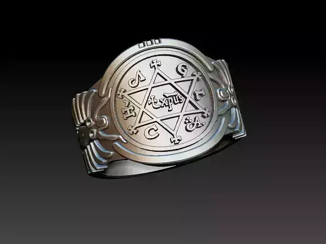 Solomon Ring 3D print model