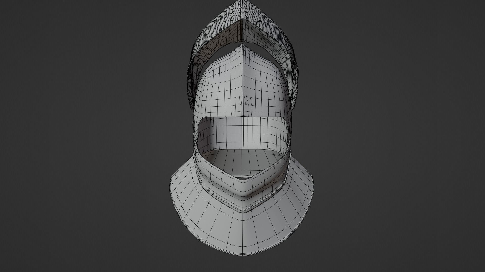 15th Knight Helmet 3D model_15