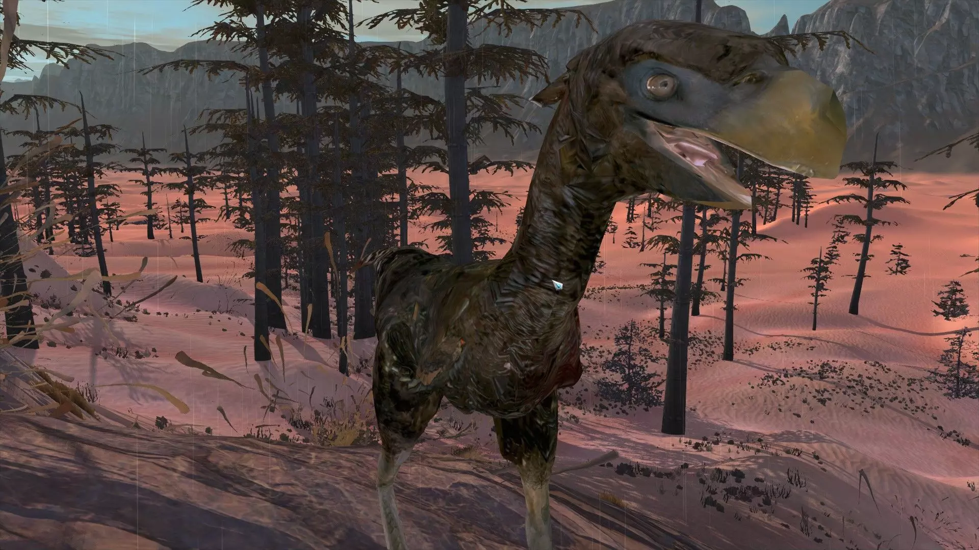 Terror Bird Free low-poly 3D model