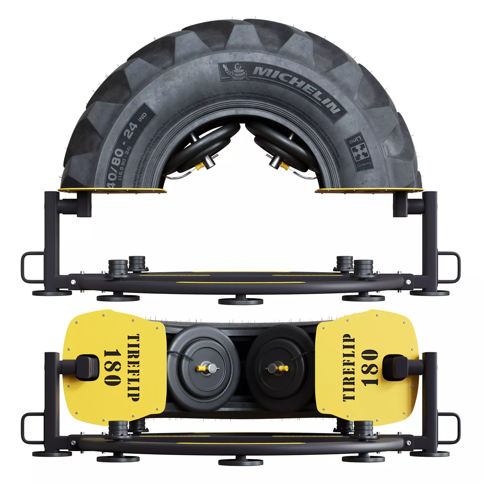 Tire - Simulator For Functional Training TireFlip 180 3D model_0