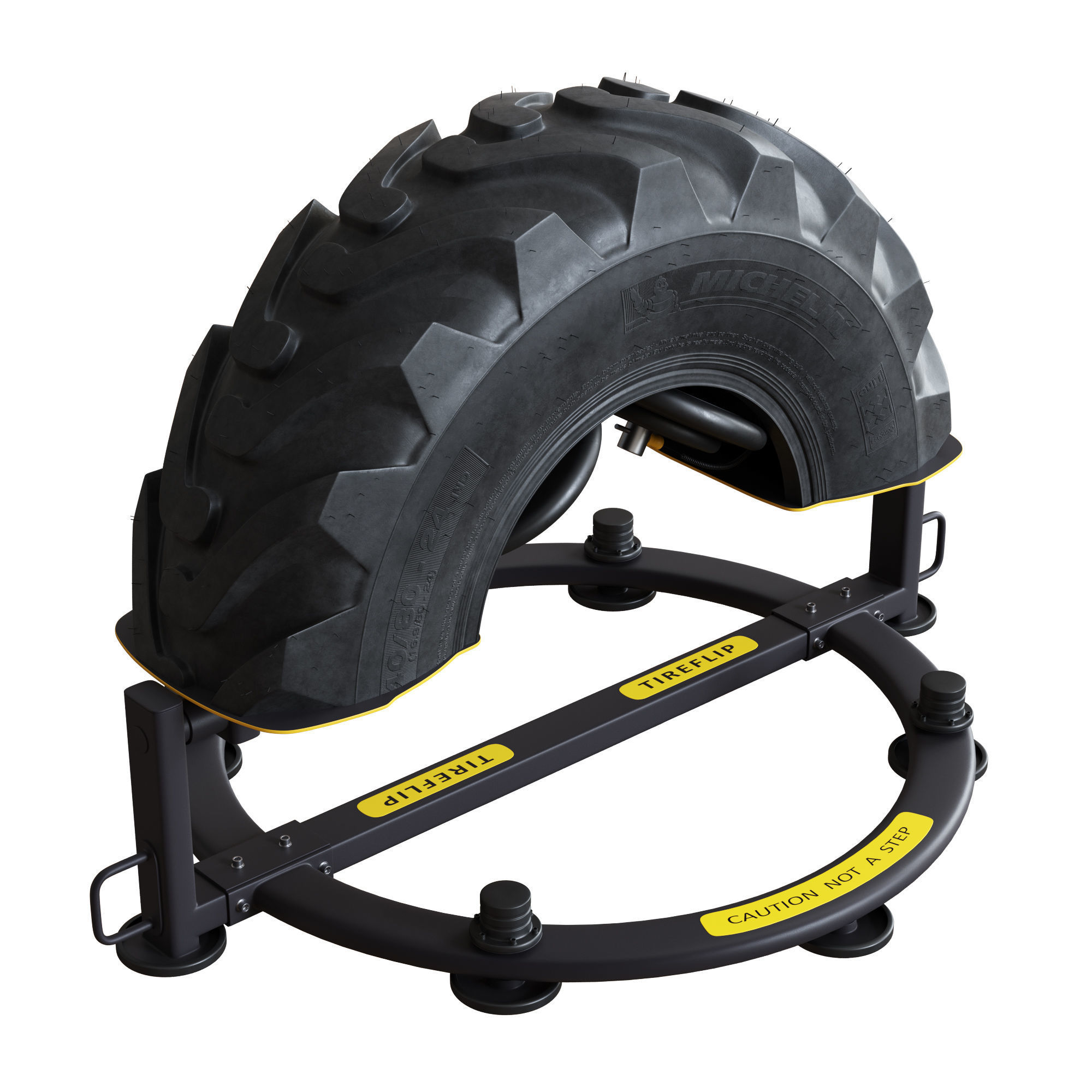 Tire - Simulator For Functional Training TireFlip 180 3D model_1