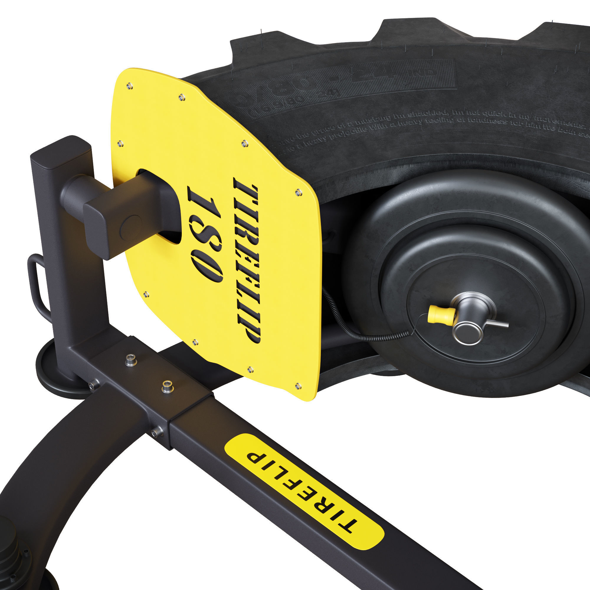 Tire - Simulator For Functional Training TireFlip 180 3D model_4