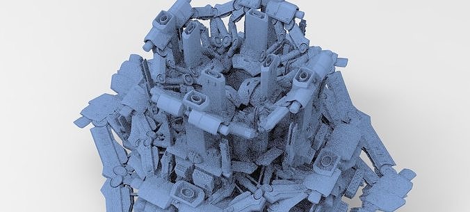 Advanced Ancient Civilization Ship architecture 16 3D model