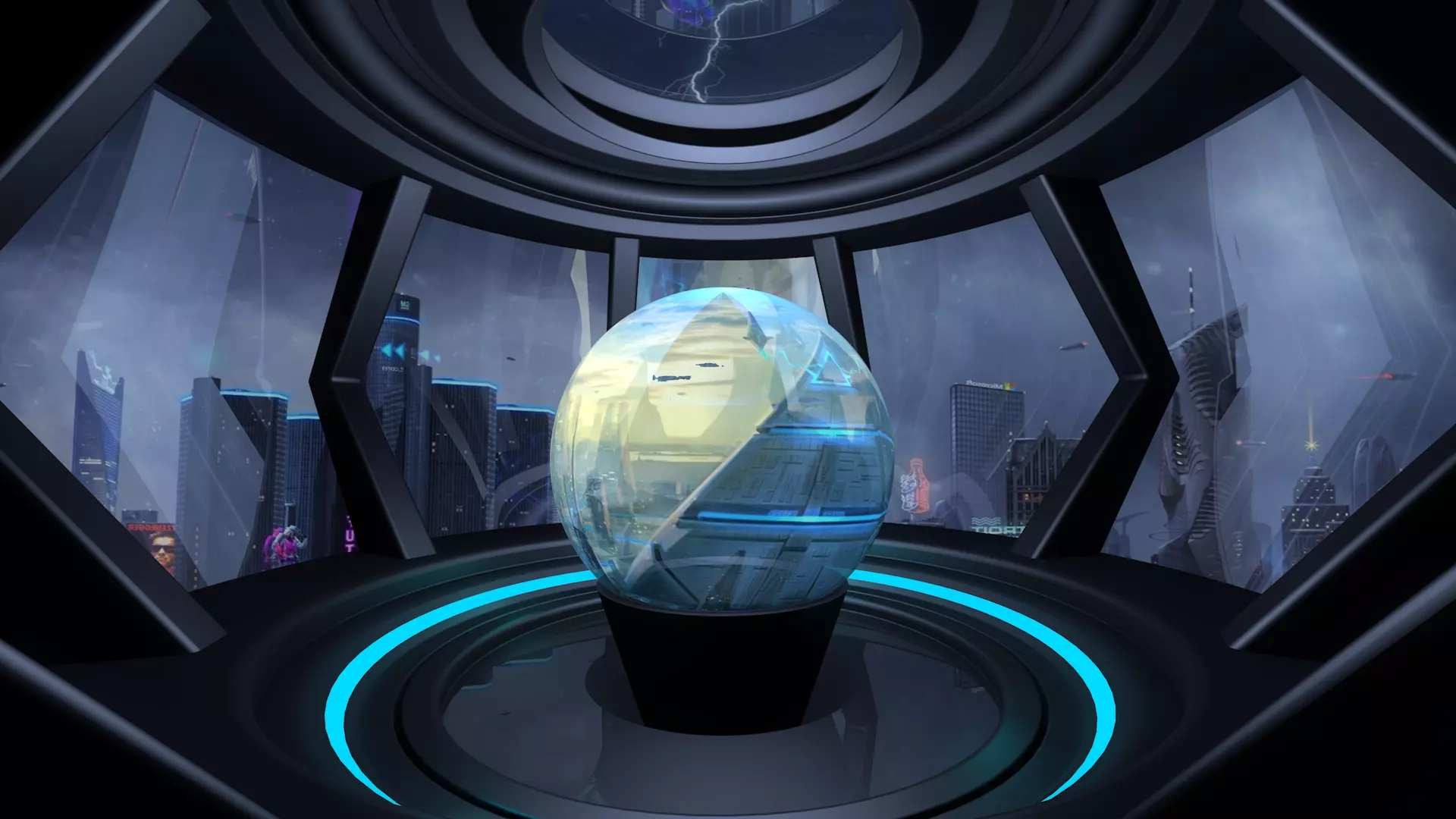 Sci Fi Room 3D model