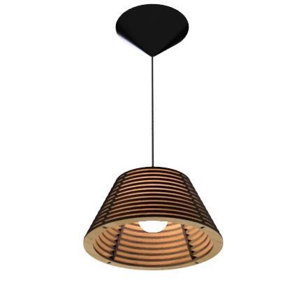 CEILING LIGHT LAMP 3D PRINT AND LASER CUT FILES MODEL 16 3D print model_2