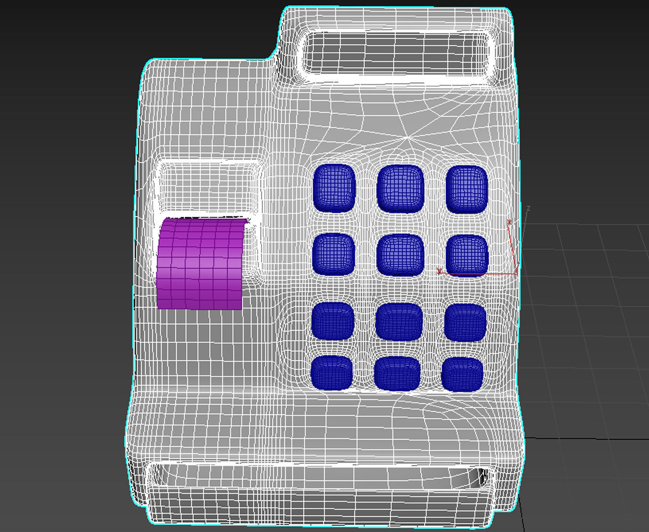 Funny Cash register Free 3D model_3
