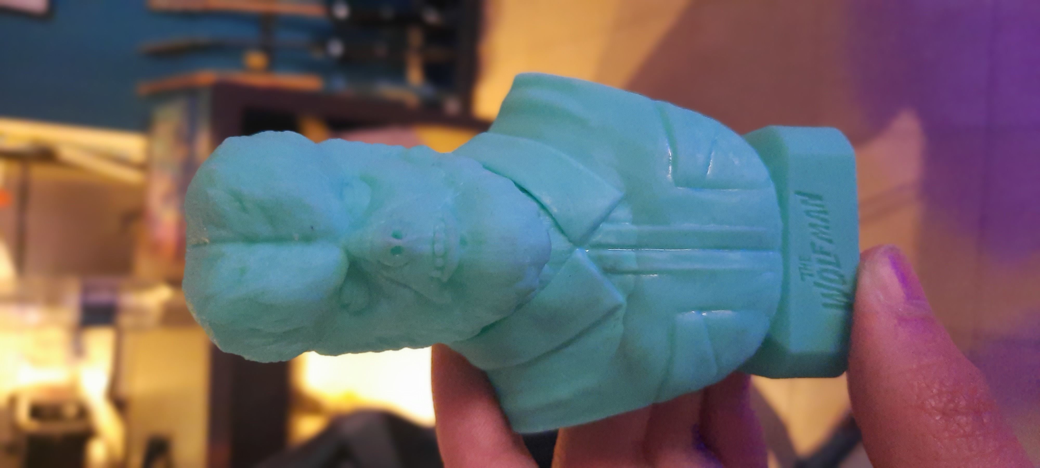 wolf man bust horror movie 3D print model_5