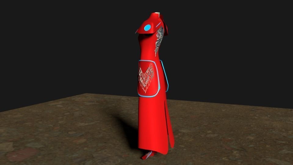 TITAN AMOUR Free low-poly 3D model_2