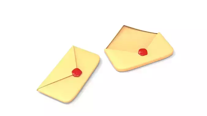 funny envelopes Free 3D model