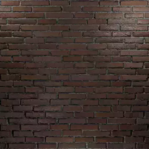 High detail brick wall