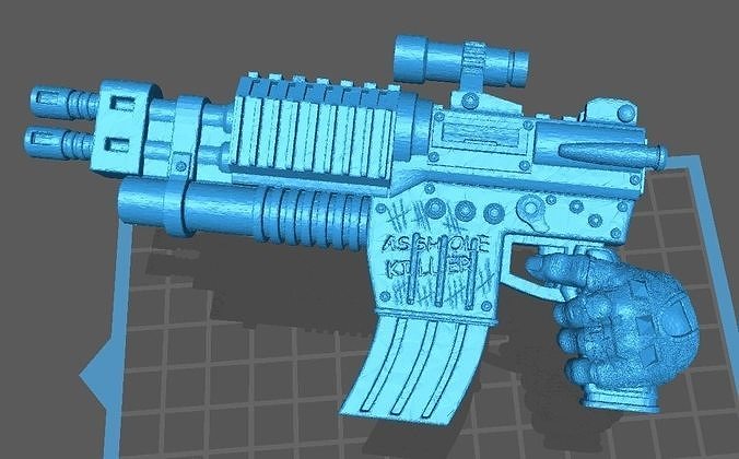 HAND LOBO MCFARLANE  3D print model