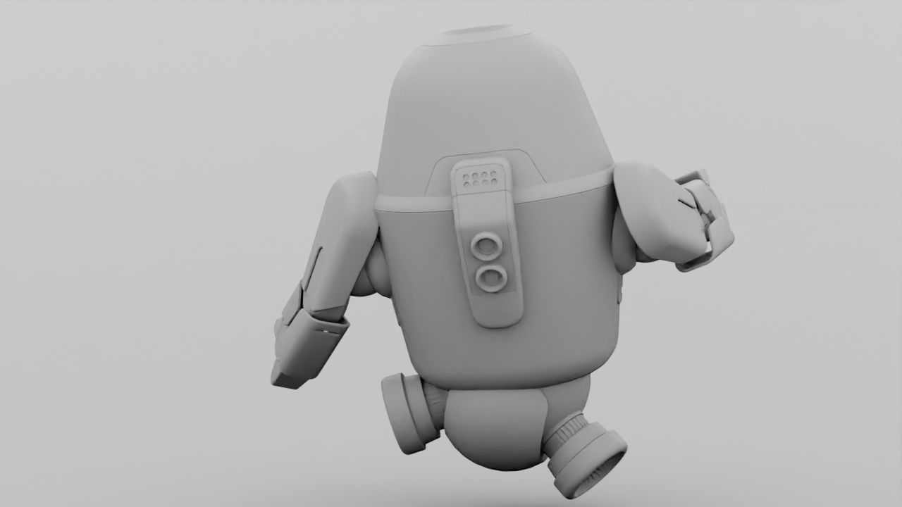 APPLE UTILITY BOT Rigged 3D model_37
