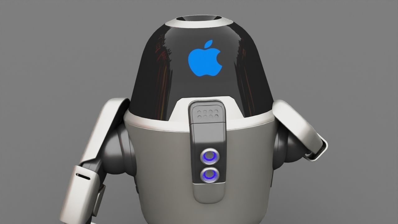 APPLE UTILITY BOT Rigged 3D model_18
