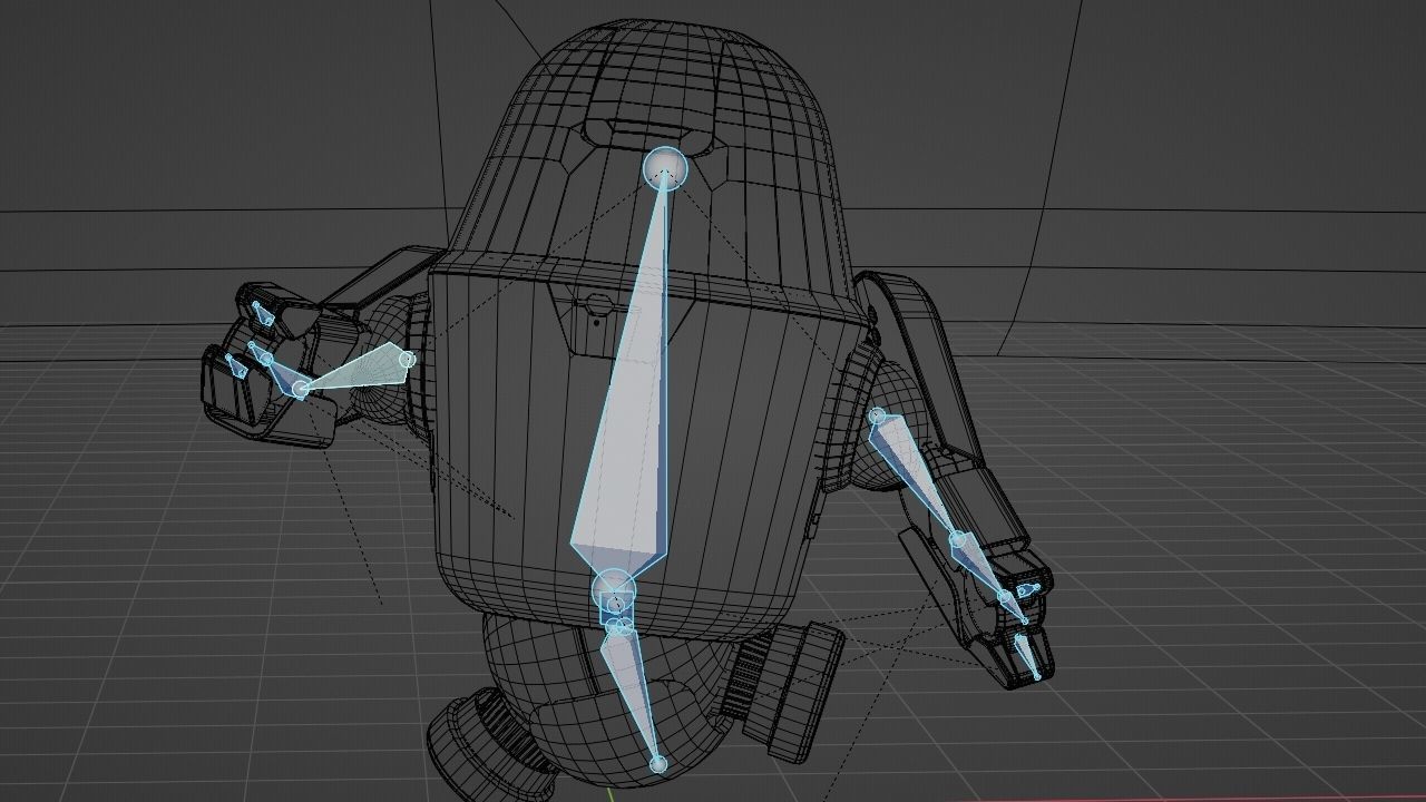 APPLE UTILITY BOT Rigged 3D model_42