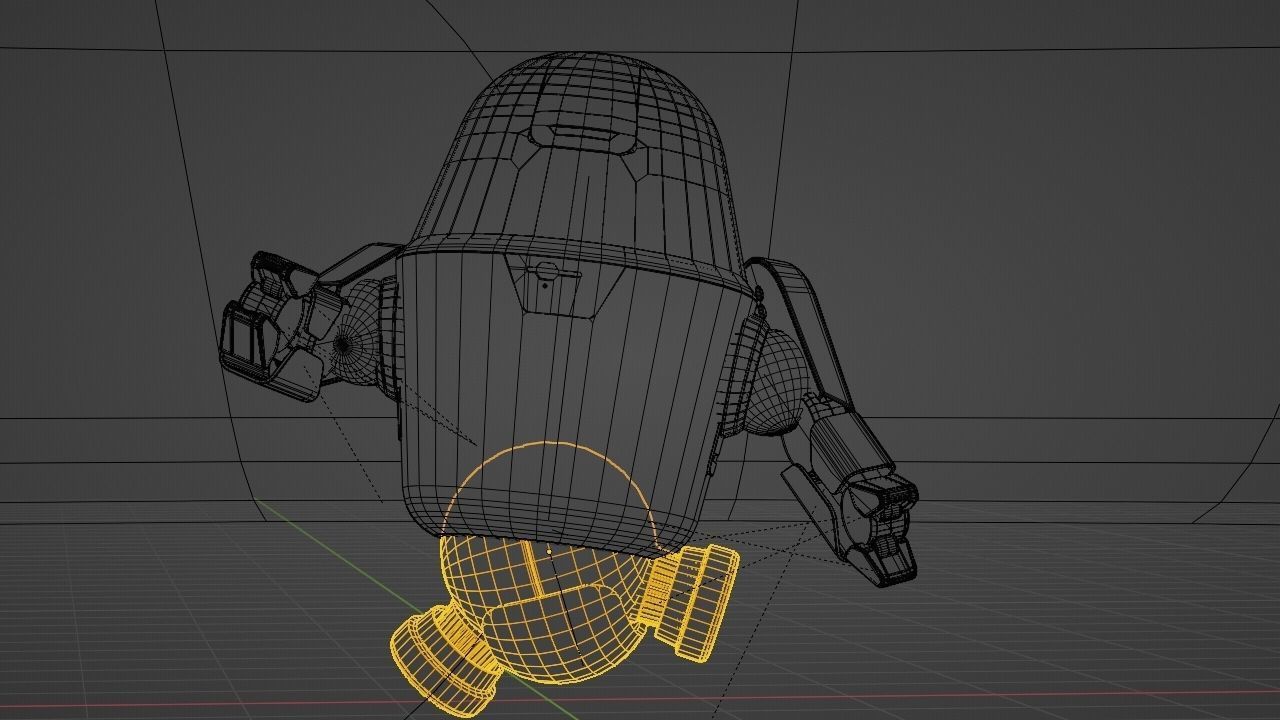 APPLE UTILITY BOT Rigged 3D model_40