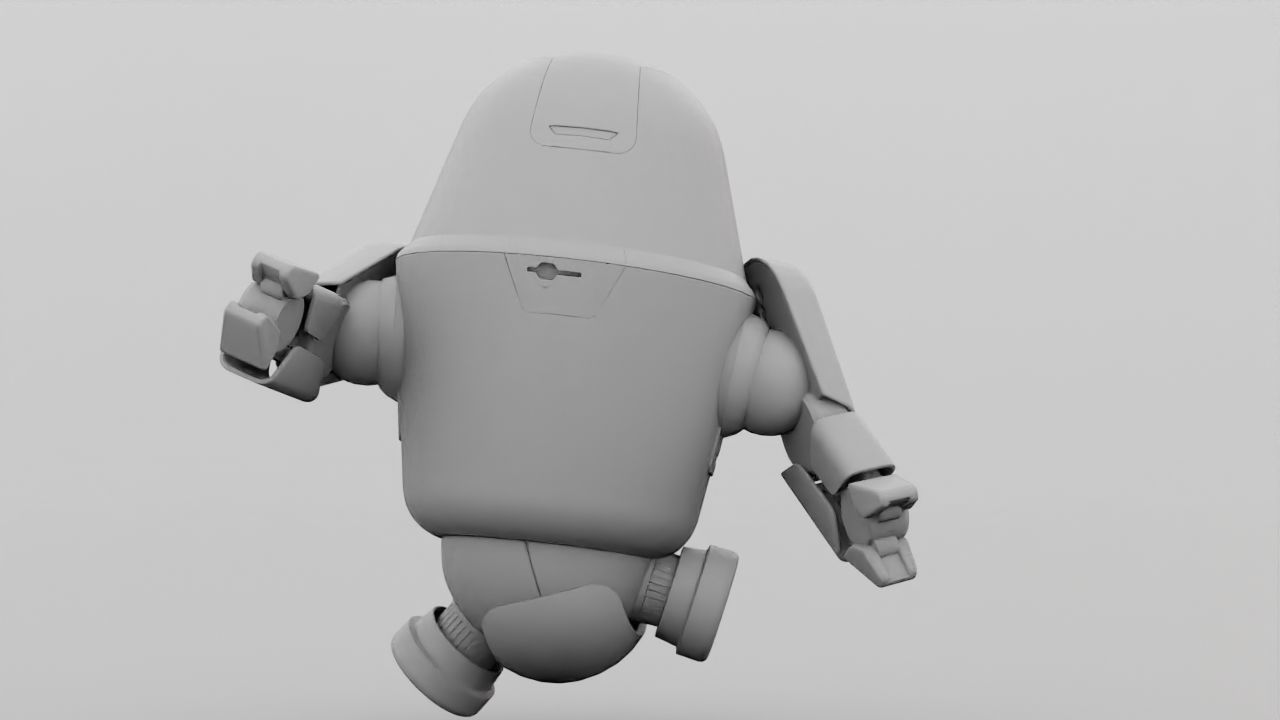 APPLE UTILITY BOT Rigged 3D model_39