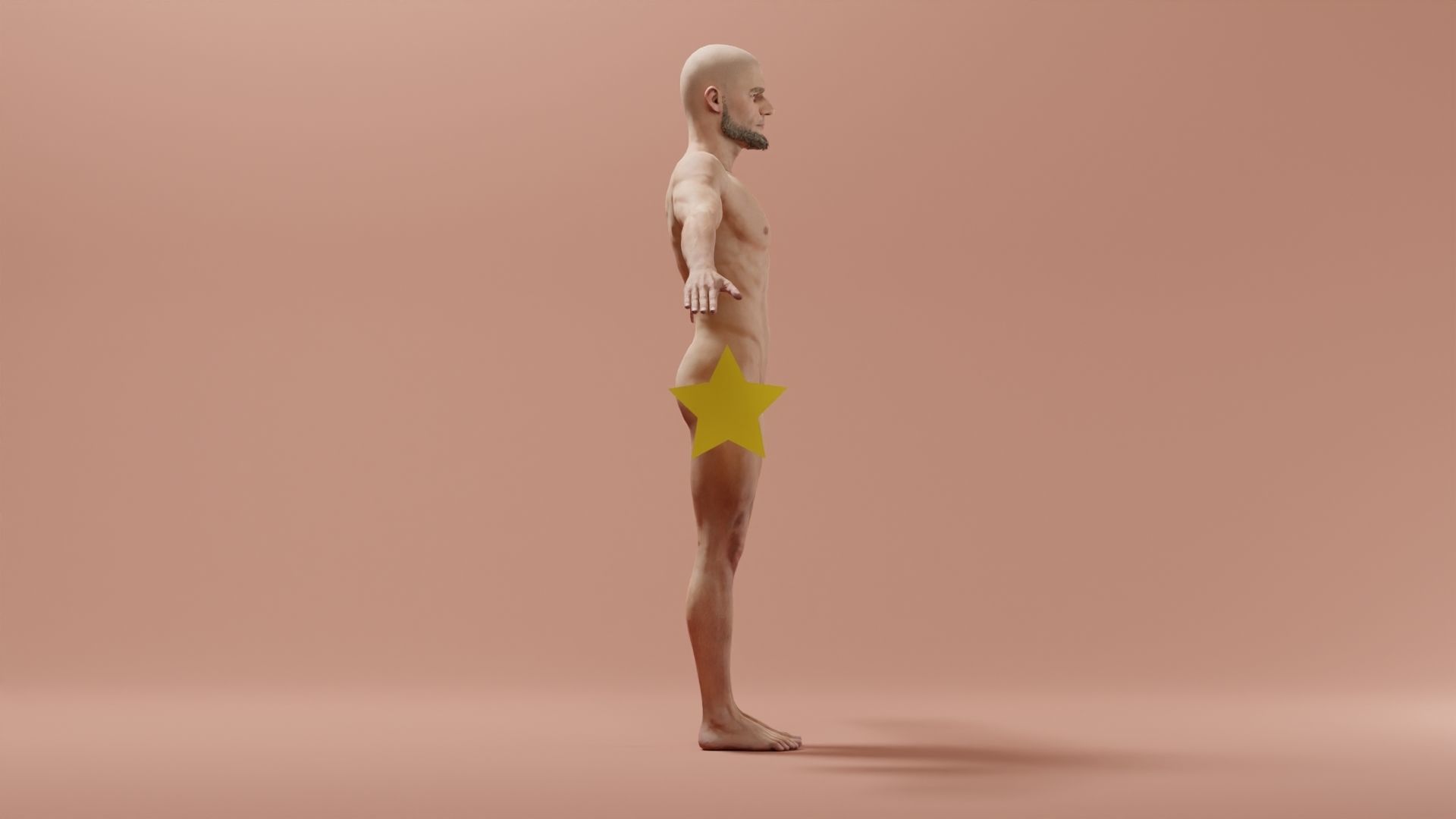 Realistic Male Character - Peter Free 3D model_2