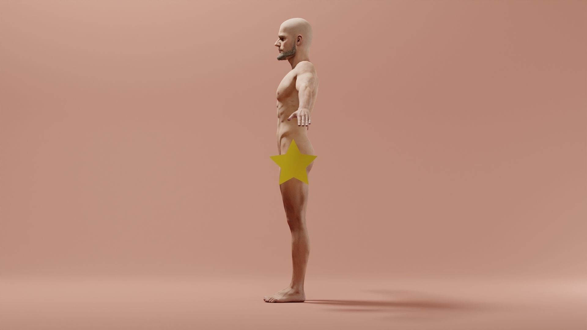 Realistic Male Character - Peter Free 3D model_4