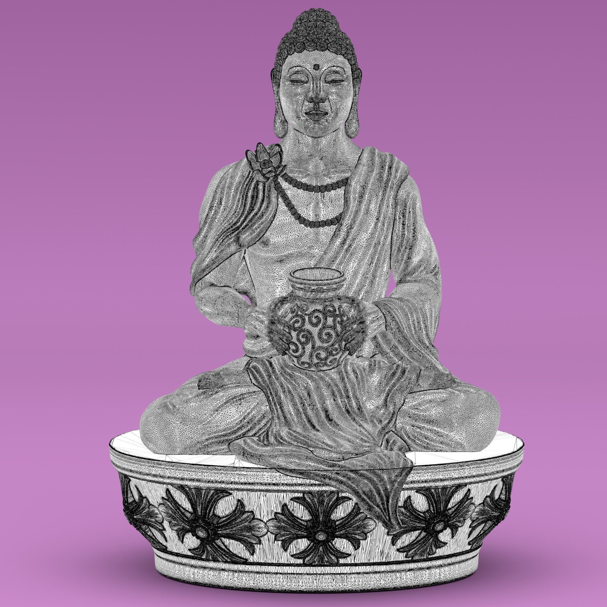 Buda - Buddha 3D print model_7