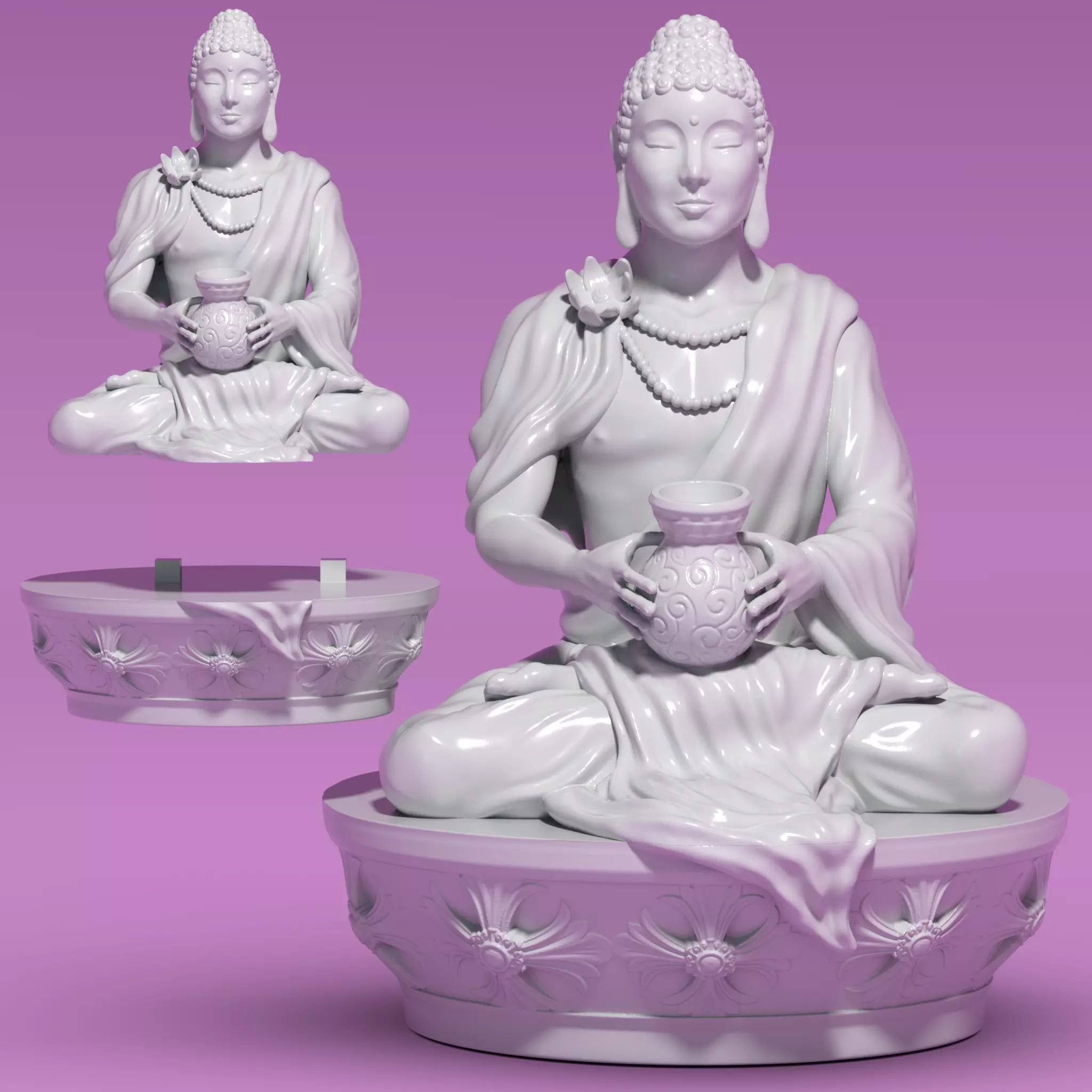 Buda - Buddha 3D print model_0