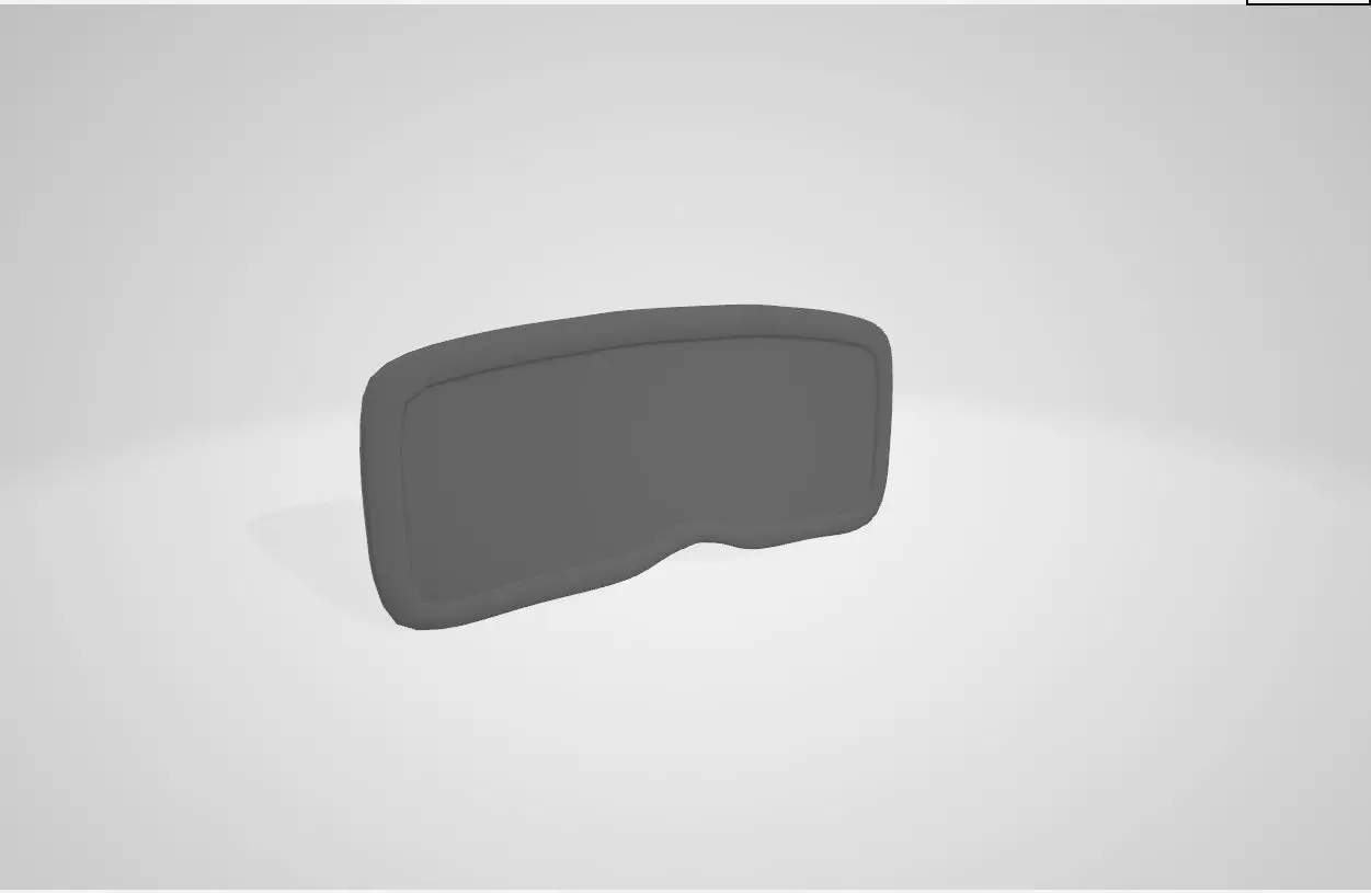 goggles obj eye mask Free low-poly 3D model