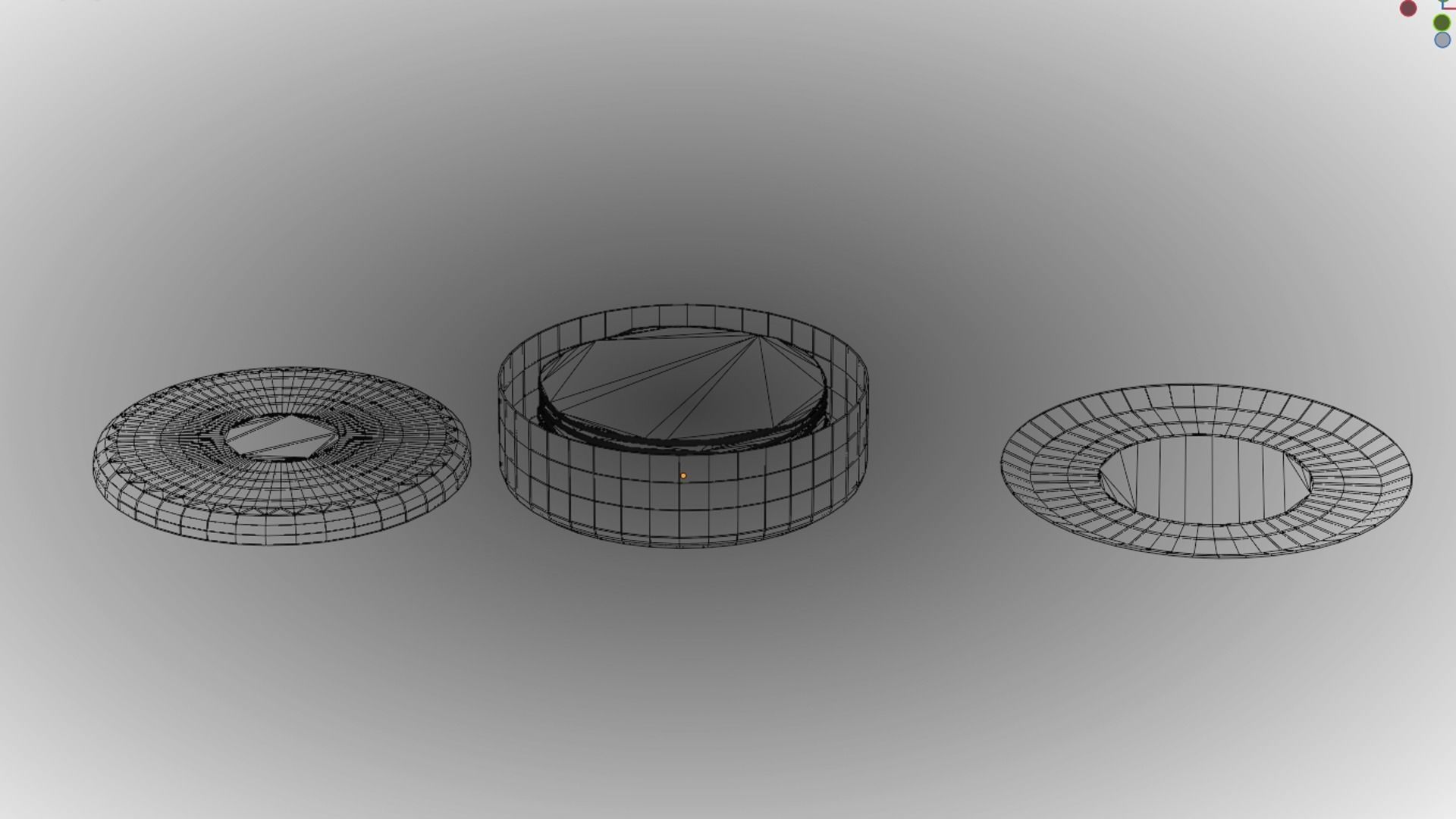 Honduran Corn Tortillas Low-poly 3D model_13