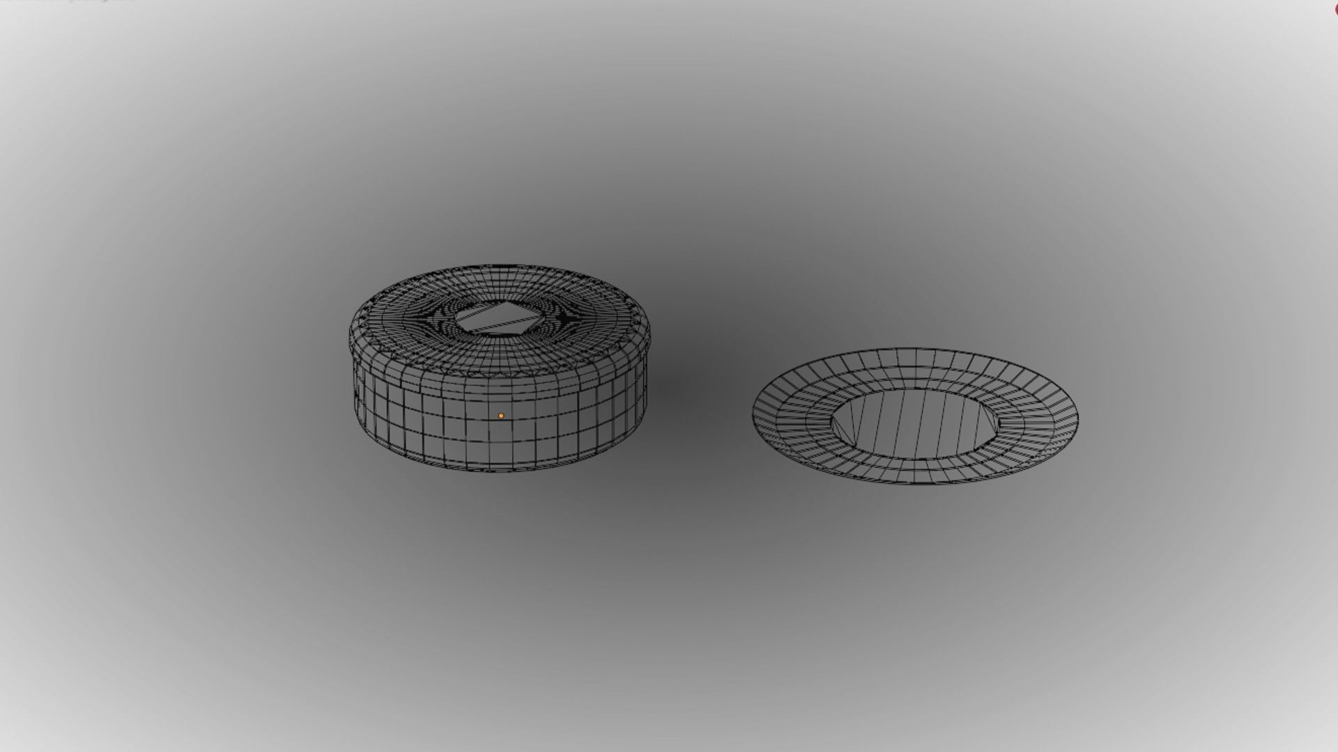 Honduran Corn Tortillas Low-poly 3D model_12