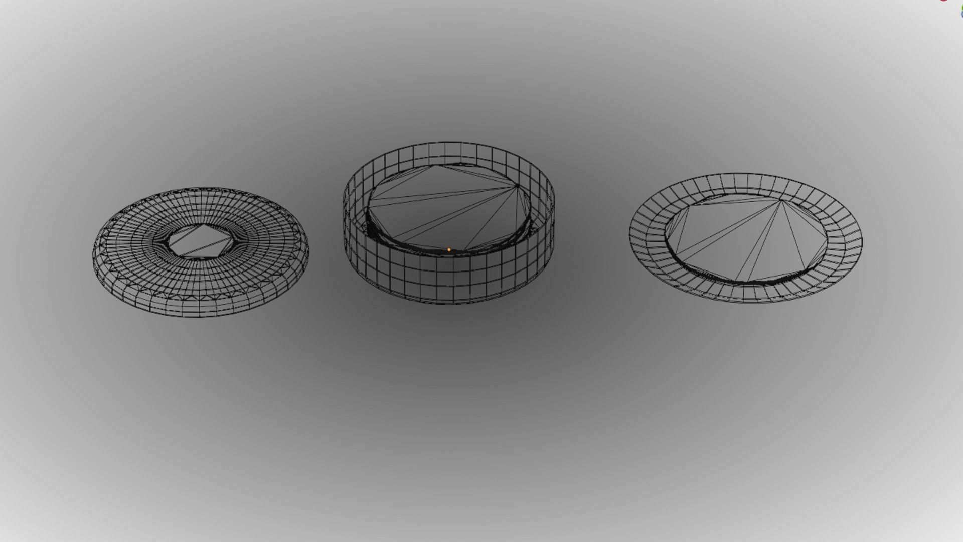 Honduran Corn Tortillas Low-poly 3D model_11
