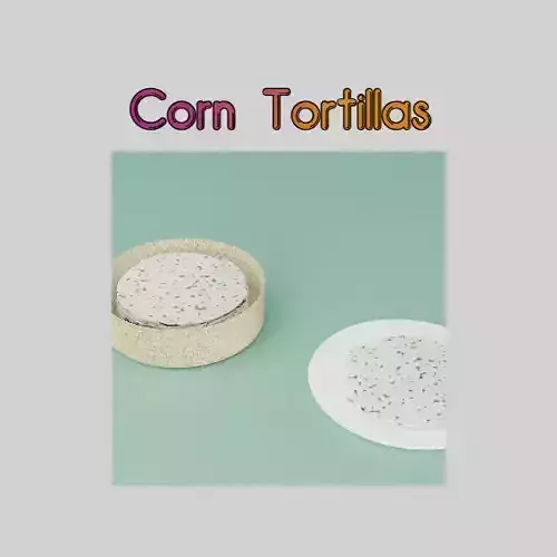 Honduran Corn Tortillas Low-poly 3D model