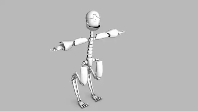 I robystrige skeleton