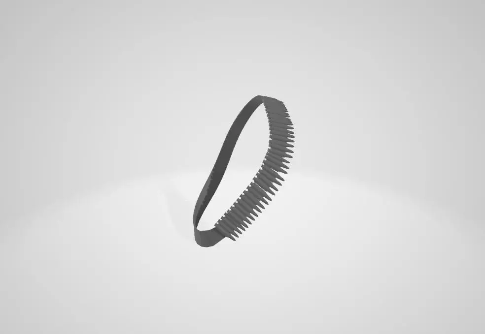 bullet obj hair brush Free low-poly 3D model_0