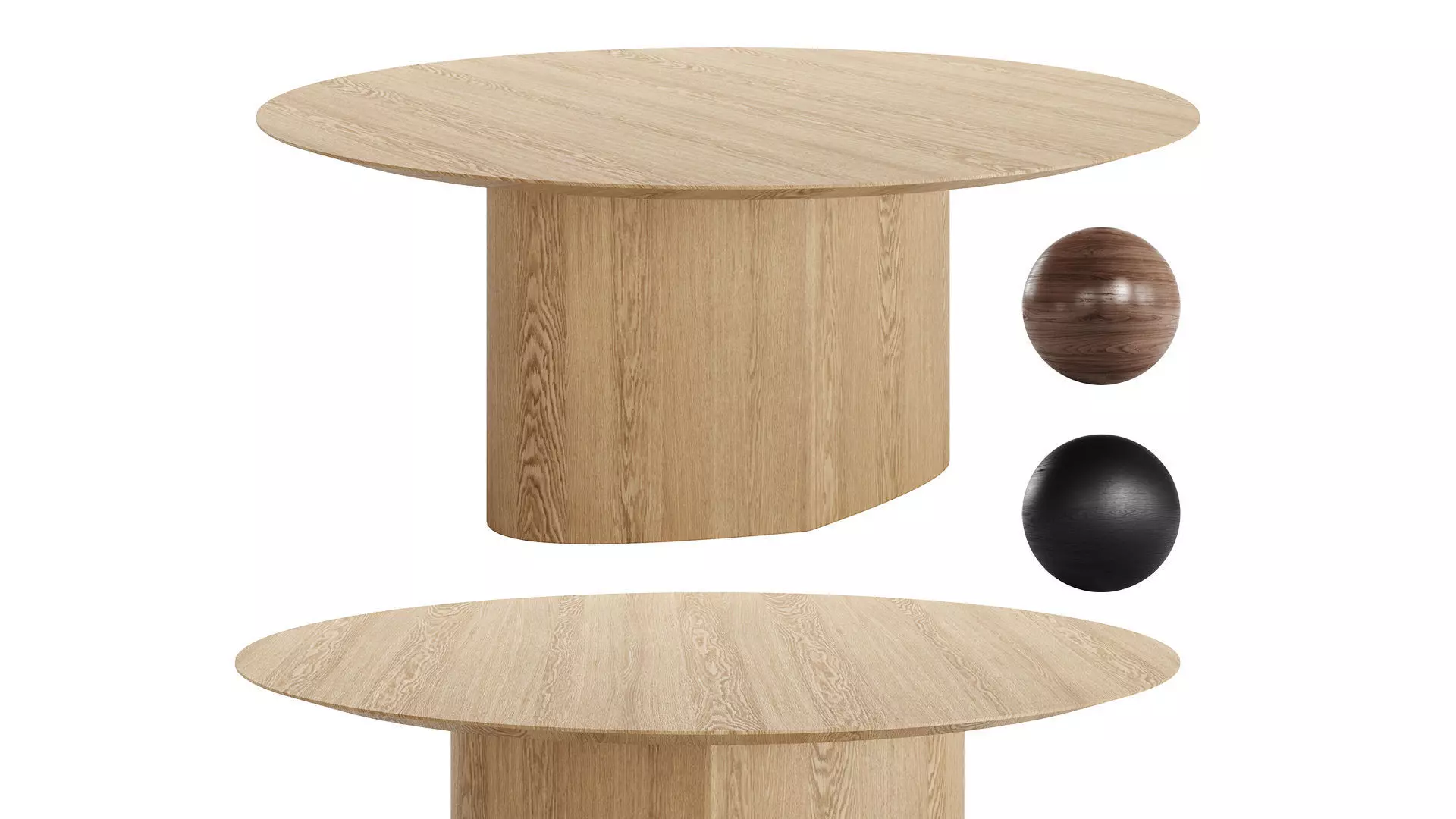 Monoplauto Round Table by Miniforms 3D model_0